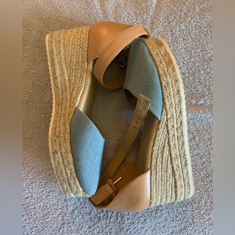 Nine West Denim Wedges